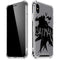DC Comics Batman Silhouette Art iPhone XS Max Clear Case